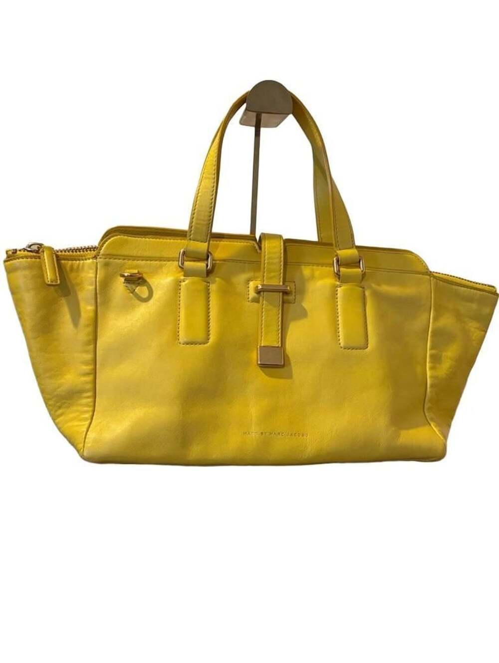 Marc By Marc Jacobs Yellow Leather Handbag
